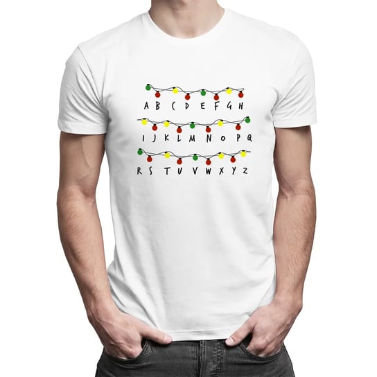 Alternatywny wymiar - męska koszulka z motywem serialu Stranger Things Koszulkowy