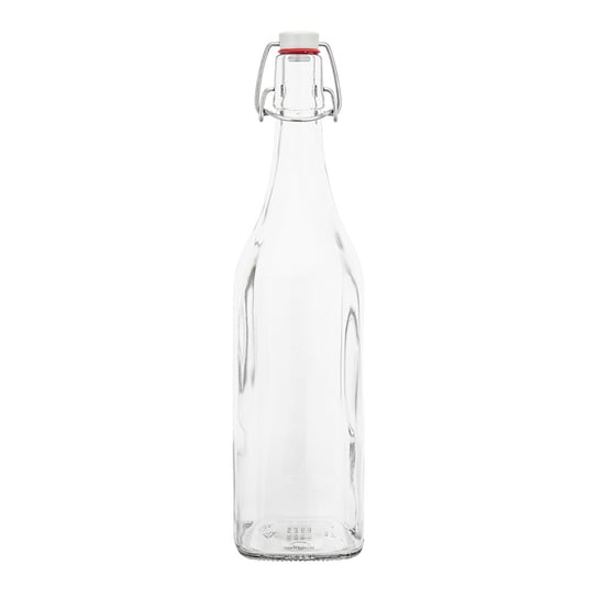 Altom, Spiżarnia Pani Domu, Butelka kwadratowa z klipsem, 500 ml ALTOMDESIGN