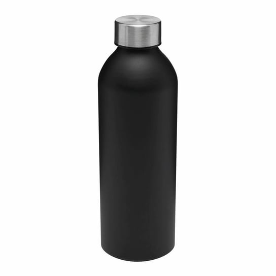 Aluminiowa butelka do picia JUMBO TRANSIT, czarny UPOMINKARNIA