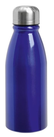 Aluminiowa butelka FANCY, niebieski, srebrny UPOMINKARNIA