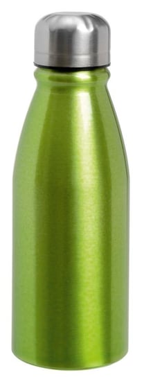 Aluminiowa butelka FANCY, srebrny, zielone jabłko UPOMINKARNIA