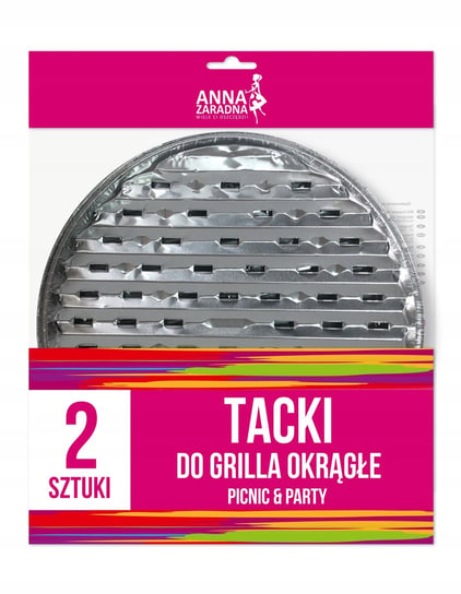 Aluminiowe Tacki Do Grilla Jednorazowe Tacka 2 Szt Inna marka