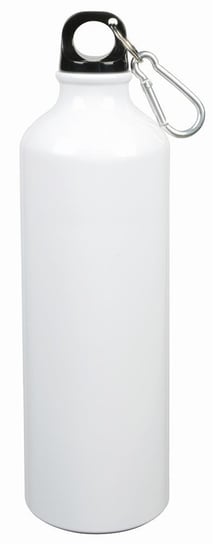 Aluminiowy bidon BIG TRANSIT 750ml, biały UPOMINKARNIA