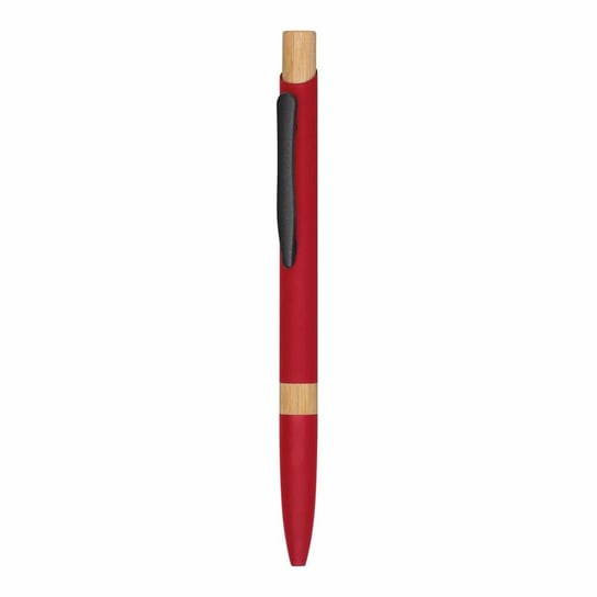 Aluminiowy długopis BAMBOO SYMPHONY, czerwony UPOMINKARNIA