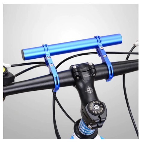 Aluminiowy Uchwyt Na Kierownice Rower/ Hulajnoga Xiaomi M365/ Pro - Niebieska Hedo