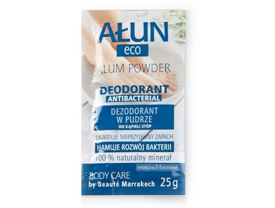 Ałun, Naturalny dezodorant w proszku saszetka, 25 g EtnoBazar