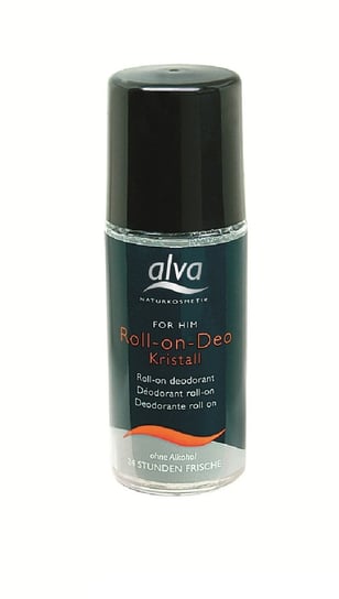 Alva, For Him, dezodorant z kryształu roll-on, 50 ml Alva