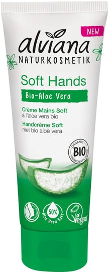Alviana, Soft Hands, Wygładzający Krem Do Rąk Z Organicznym Aloesem, 75ml Alviana