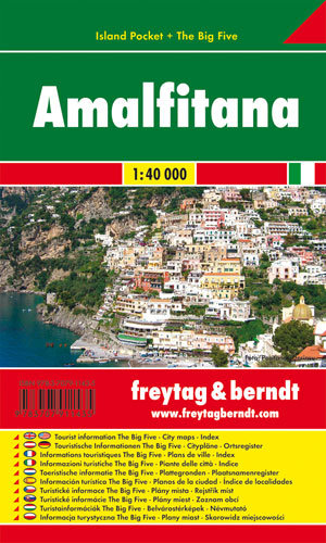 Amalfitana. Mapa 1:40 000 Freytag & Berndt