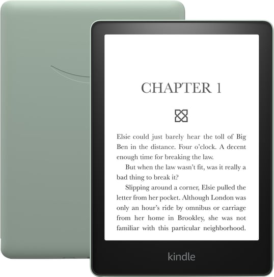 Amazon Kindle, Czytnik e-booków Paperwhite 5 Signature Edition, 32 GB, jasnozielony, bez reklam Kindle