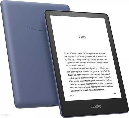 Amazon Kindle, Czytnik e-booków Paperwhite 5 Signature Edition, 32 GB, niebieski, bez reklam Kindle
