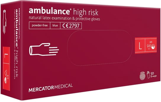 ambulance® high risk 50 szt., rozmiar L Mercator Medical