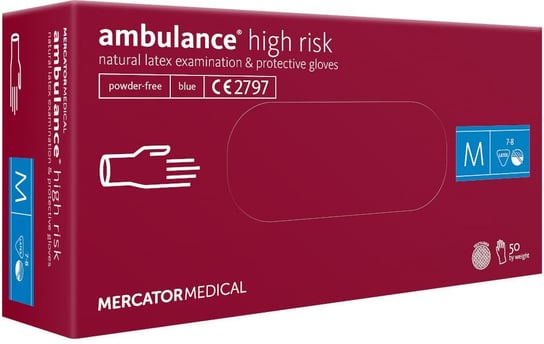 ambulance® high risk 50 szt., rozmiar M Mercator Medical