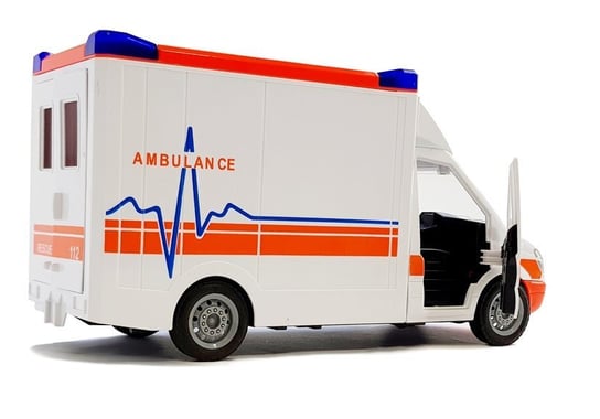 Ambulans na Baterie z noszami Lean Toys