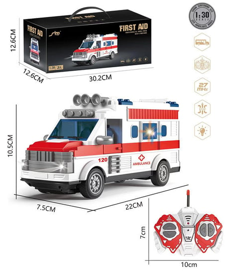 Ambulans na radio ze światłem HH POLAND