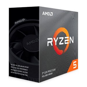 AMD Ryzen 5 3600-3,6 GHz - 6 rdzeni - 12 przewodów - 32 MB pamięci podręcznej - Gniazdo AM4 AMD