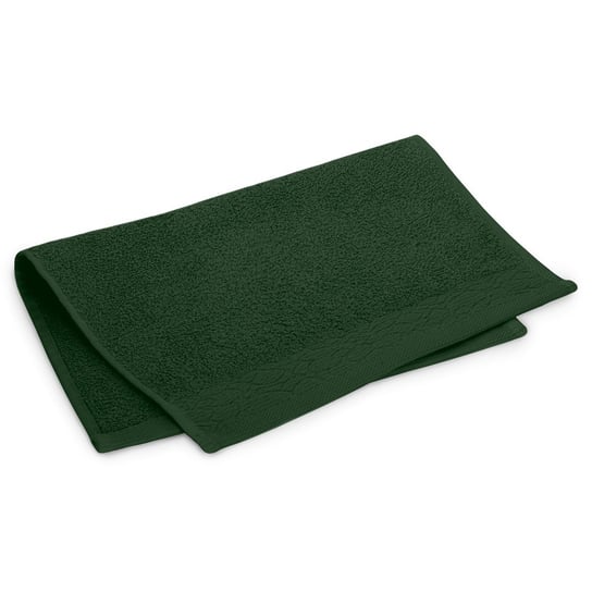 AmeliaHome, Ręcznik Flos, butelkowa zieleń, 30x50 cm AmeliaHome