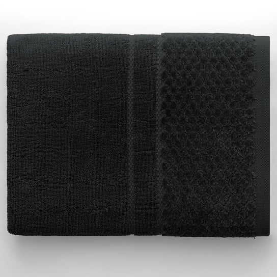 AmeliaHome, Ręcznik Rubrum, czarny, 50x90 cm AmeliaHome