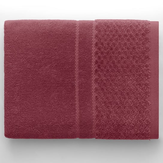 AmeliaHome, Ręcznik Rubrum, różowy, 30x50 cm AmeliaHome