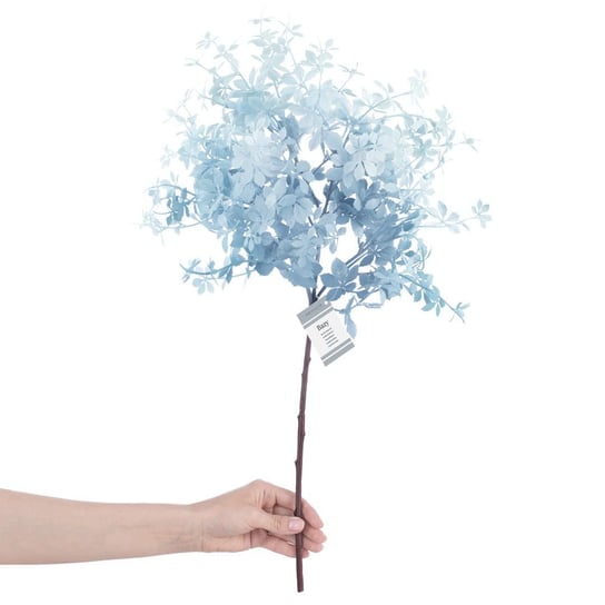 Ameliahome Sztuczny Kwiat Dekoracyjny Bazy Błękitny Zielony AmeliaHome