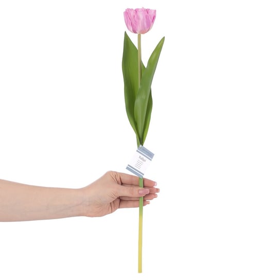 Ameliahome Sztuczny Kwiat Tulipan Tulipi Liliowy AmeliaHome