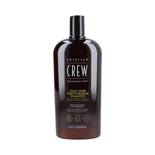 AMERICAN CREW, CLASSIC, Głęboko nawilżający szampon do włosów, 1000 ml American Crew