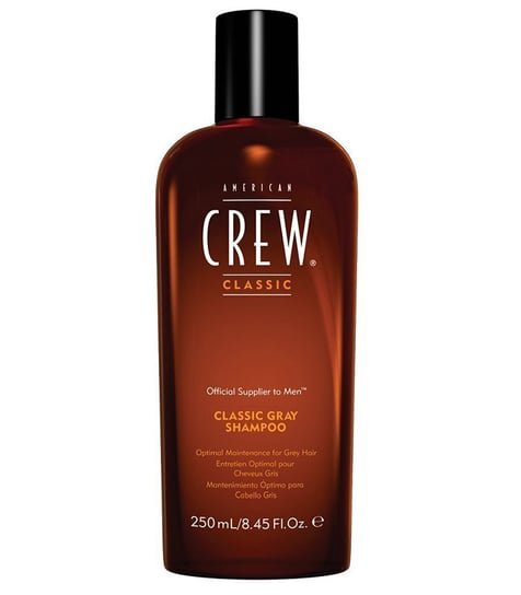 American Crew, Classic, szampon do siwych włosów, 250 ml American Crew