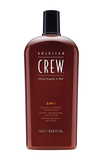 American Crew, Classic, szampon, odżywka i żel do kąpieli, 1000 ml American Crew