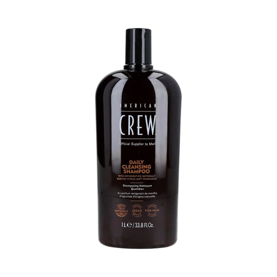 AMERICAN CREW, Daily, Codzienny szampon do włosów, 1000 ml American Crew