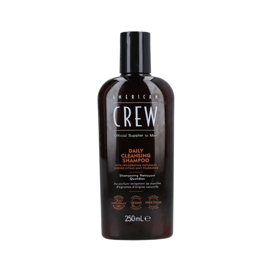 AMERICAN CREW, Daily, Codzienny szampon do włosów, 250 ml American Crew