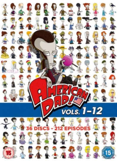 American Dad!: Volumes 1-12 (brak polskiej wersji językowej) 20th Century Fox Home Ent.