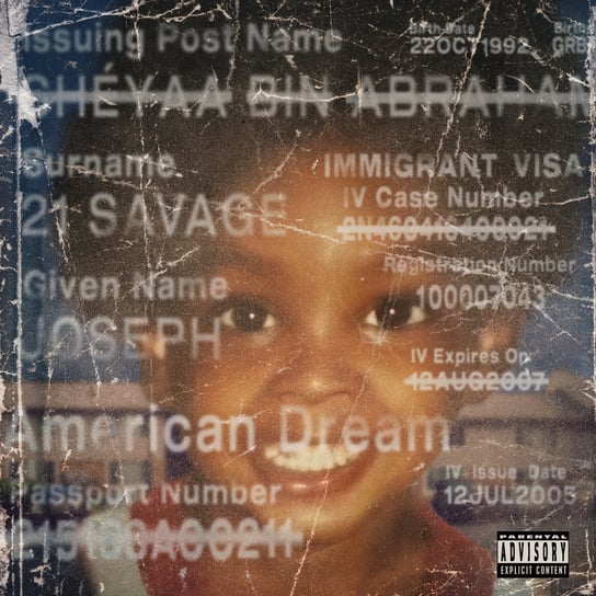 American Dream, płyta winylowa 21 Savage
