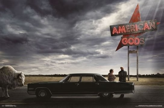 American Gods Sezon 1 - plakat z serialu 86,5x55,8 cm American Gods