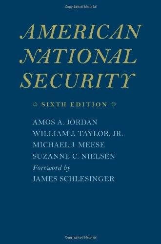 American National Security Jordan Amos A., Taylor William J., Meese Michael J., Nielsen Suzanne C.