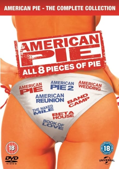 American Pie: All 8 Pieces of Pie (brak polskiej wersji językowej) Weitz Paul, Rogers J.B., Dylan Jesse, Rash Steve, Nussbaum Joe, Waller Andrew, Putch John, Hurwitz Jon, Schlossberg Hayden