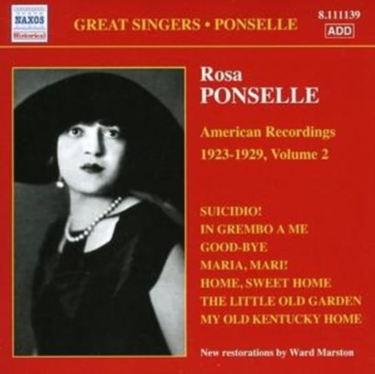 American Recordings 1923-1929 Ponselle Rosa