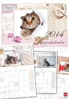 Amicals de luxe Katzenkalender 2014 (Wandkalender 2014 DIN A4 hoch) B-Heye Digital Studio