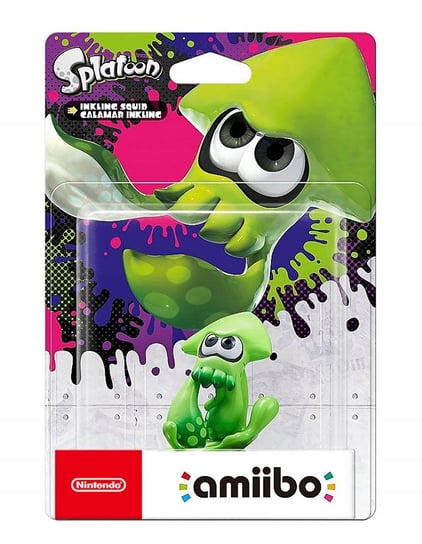 Amiibo Splatoon - Inkling Squid (Green) Nintendo