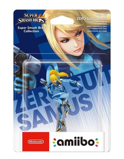 Amiibo Super Smash Bros. Zero Suit Samus No. 40 Nintendo