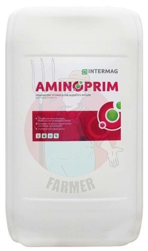 AMINOPRIM to organiczny stymulator charakteryzujący się bardzo wysoką zawartością aminokwasów oraz krótkich łańcuchów peptydowych pochodzenia naturalnego (50% aminokwasów w tym 15% wolnych. inna (Inny)
