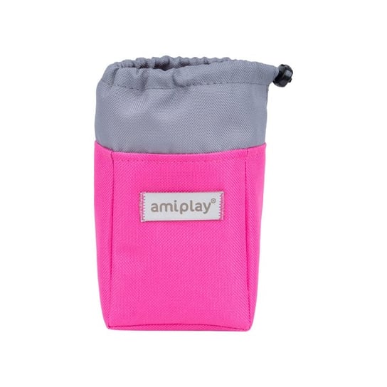 Amiplay Samba torebka na przysmaki różowa 8 x 6 x 10cm Amiplay