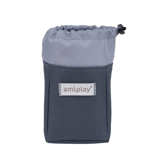 Amiplay Samba torebka na przysmaki szara 8 x 6 x 10cm Amiplay