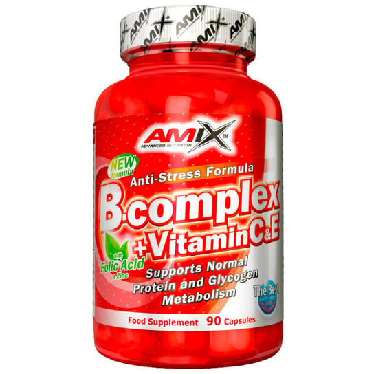 Amix B-Complex+Vitamin C&E 90Caps Amix