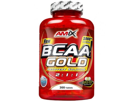 Amix, Bcaa Gold, 300 tabletek, uniwersalny Amix