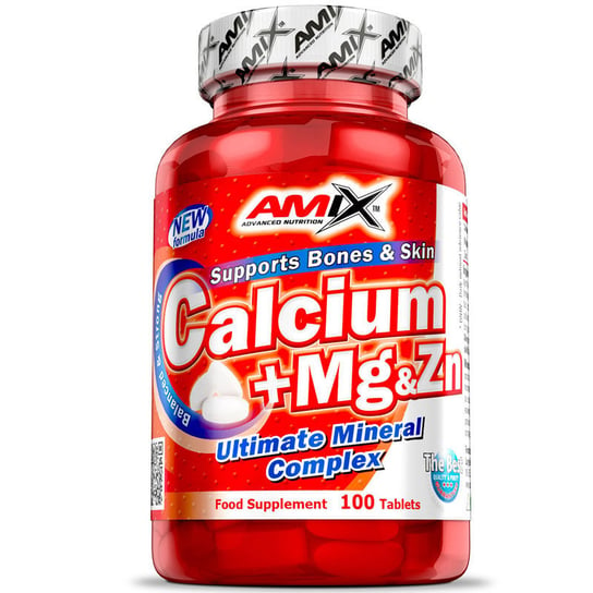 Amix Calcium+Mg&Zn 100Tabs Amix