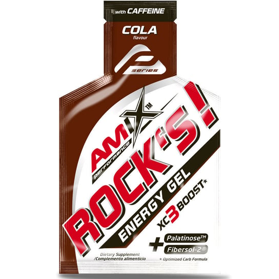 AMIX Rock's! Energy Gel With Caffeine 32g ZEL ENERGETYCZNY Z KOFEINA Cola Amix