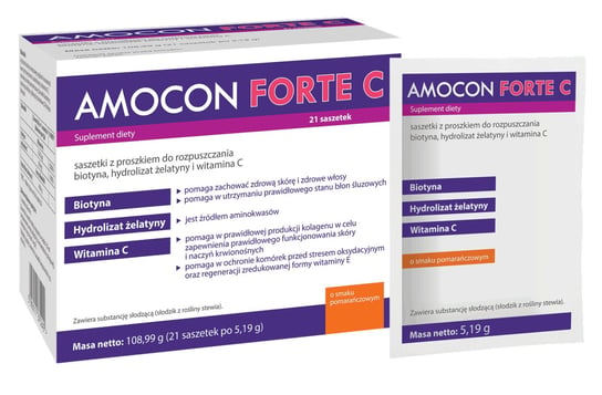 Amocon Forte C, suplement diety, 21 saszetek Axxon