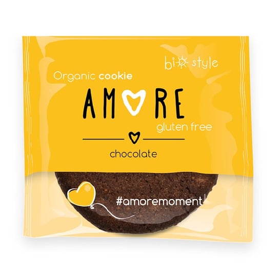 Amore ciastka bezglutenowe z czekoladą 38g BIO Amore