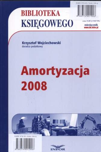 Amortyzacja 2008 Wojciechowski Krzysztof