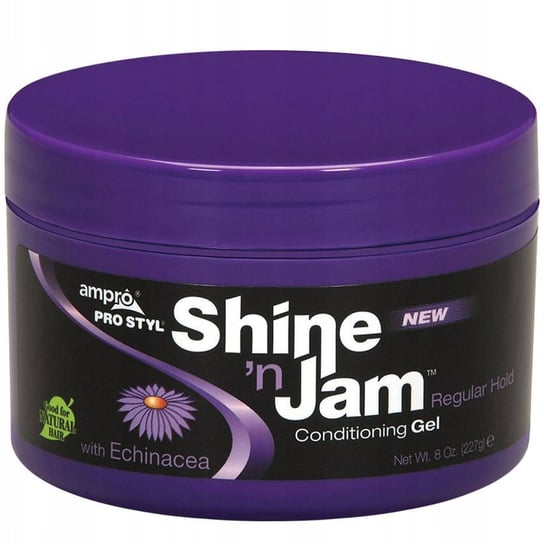 Ampro Shine 'n Jam Conditioning Gel Regular, Żel Do Włosów, 273ml Ampro